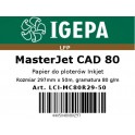 PREMIUM Papier do ploterów 297x50 MasterJet CAD 80 IGEPA